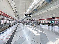 车站站台（2021年7月）