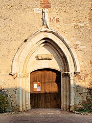 Portail, façade vers l'ouest