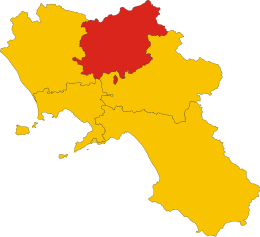 Provincia di Benevento – Mappa