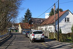Old village center of Moste