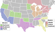 NBA-Teams, Conferences und Divisions