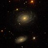 Die Spiralgalaxien NGC 1 und NGC 2 als ersten Einträge im „Revised New General Catalogue and Index Catalogue“ von 2009