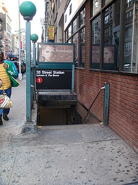 Image illustrative de l’article 28th Street (IRT Broadway–Seventh Avenue Line)