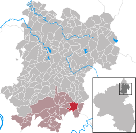 Kaart van Nentershausen (Westerwald)