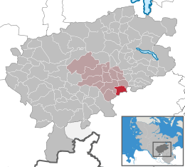 Neversdorf – Mappa