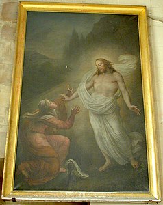 L'Apparition de Jésus à Madeleine, église Sainte-Madeleine de Rouen.