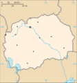 Maqedonia North Macedonia-CIA WFB Map-Blank with city locations.png