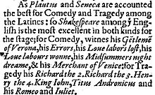 Palladis Tamia, Wits Treasury Francis Meres Love labours won excerpt 1598.jpg