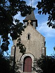 Façade, église Saint-Pierre, fin XIe siècle et XVIe siècle, Plou.
