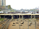 East view of Prokop the Belgrade main railway station