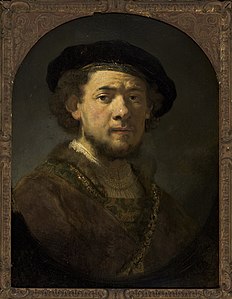 Zelfportret ca. 1635 Rembrandt