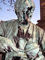 Arbeiterfigur am Schüchtermann-Denkmal