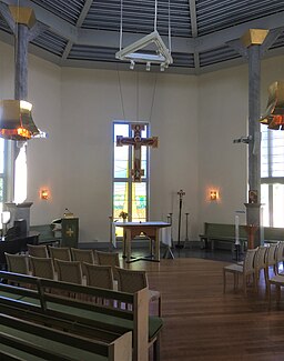Solyckans kyrka, interiör