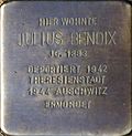 Stolperstein für Julius Bendix (Klettenberggürtel 11)
