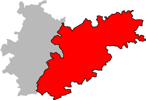 Arondismentul Montauban în cadrul departamentului Tarn-et-Garonne