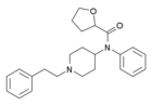 Тетрагидрофуранилфентанил structure.png