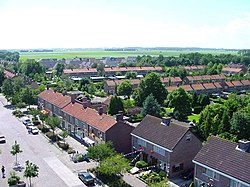 Tollebeek vanuit de lucht