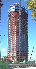 正在建設中的普華永道大樓（2006年）