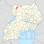 Location of Obongi District