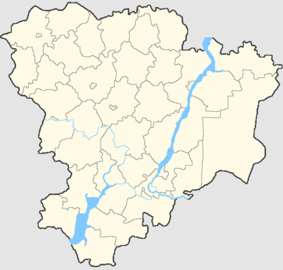 Location map Volgograd Oblast