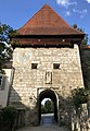 Turm, sogenannter „Wöhr- oder Weinzierlturm“, auch „Wöhrtor“ genannt