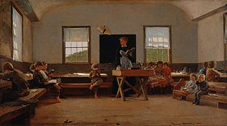 Winslow Homer, The Country School, 1871.