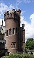 Neogotycka wieża, od strony wschodniej