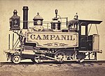 'Campanil,' an 1870 narrow gauge (3ft 6in) 2-6-0T built by Rogers for the Tongoi Railway in Chile.jpg