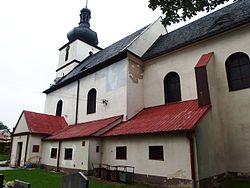 Kostel v roce 2014.