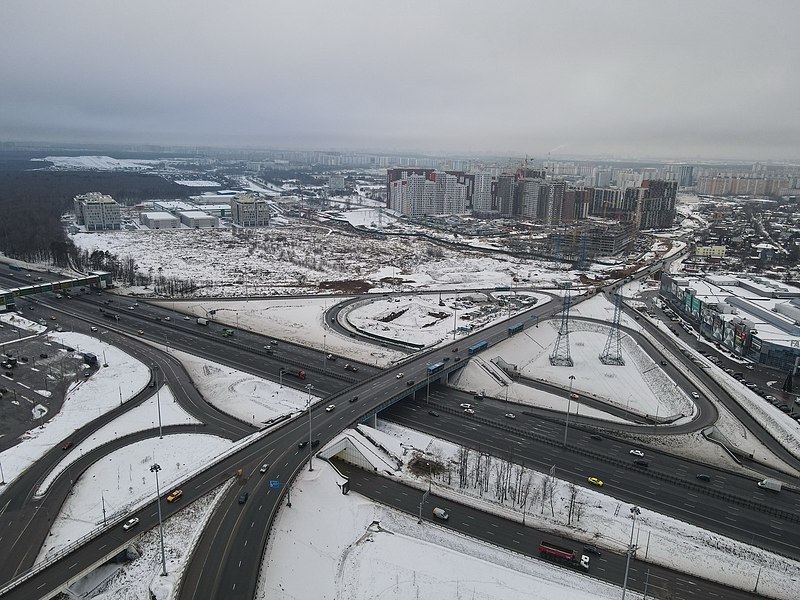 Развязка на Киевском шоссе