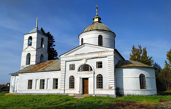 423. Церковь Тихвинской иконы Божией Матери в деревне Поток, Бокситогорский район Автор — Den Polypropylene