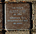 Stolperstein für Albert Levy (Fischenicher Straße 56)