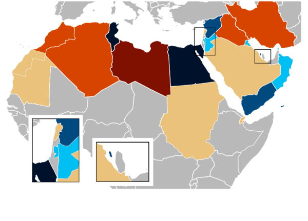 demonstrations we came as romans. 2011 MENA Protests.png