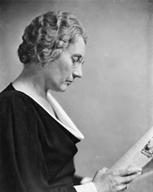 Agnes Macphail (1890-1954) was the first woman to be elected to the House of Commons of Canada, and one of the first two women elected to the Legislative Assembly of Ontario. Agnes Macphail - PA-165870.jpg