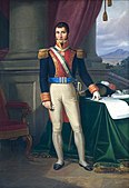 Agustín de Iturbide, Regent of the First Mexican Empire.