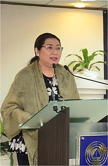 Baviera speaks at the Maritime Security Symposium of the Development Academy of the Philippines, July 4, 2016