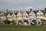 Painted ladies, Alamo Square