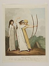 Fashionable female archers, 1799 Archers by Adam Buck.jpg