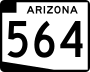 State Route 564 marker