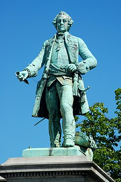 Statue de Charles de Lorraine : photo utilisée par le site eBru.