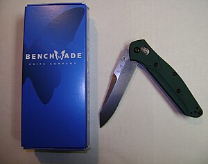 English: Pocket knive Benchmade 940 by Benchma...