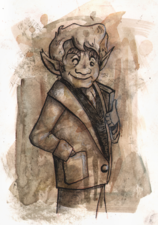 22/09: Bilbo Saquet, personatge de ficció de John R.R. Tolkien (1892-1973), portagonista de la seva obra El hòbbit