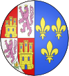 Armoiries de Élisabeth de France, reine de l'Espagne