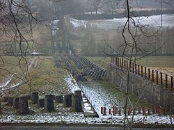 Gamle festningsverk nær Gurmels