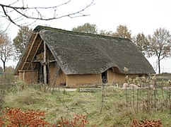 Reconstruction of a Funnelbeaker house