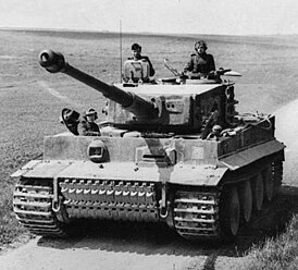 «Тигр» в северной Франции, март 1944 года