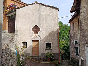 Capella de San Bastian (A Ruà, Cirixöa, Garesce), vìsta