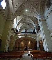 Vista de la nave central.