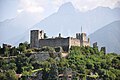 Castello di Breno im Hinterland von Brescia (Val Camonica)