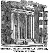 Central Congregational Church, c. 1851